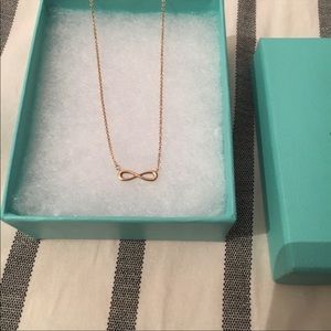 Rose Gold Infinity Pendant 